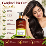 Herbal Shampoo (SLES PARABEEN FREE) - 200ml