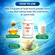 Konch (Sudh) Powder - 100gm