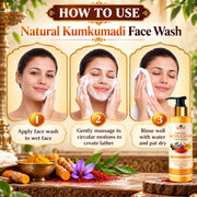 Kumkumadi Face Wash - 100ml